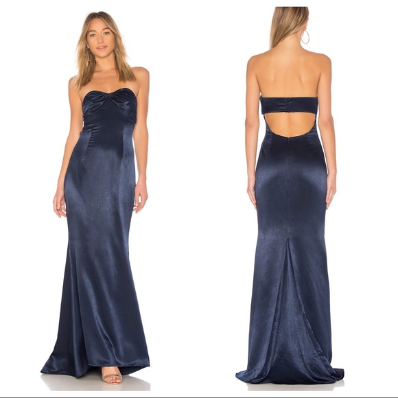 Lovers + Friends Dresses & Skirts - Revolve Lovers + Friends Masu Gown in Navy sz S